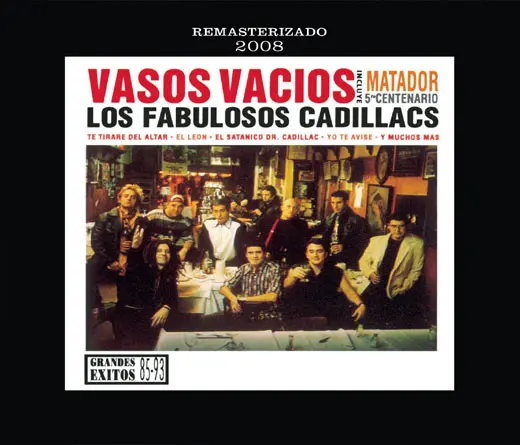  Vasos Vacos,  el legendario lbum de Los Fabulosos Cadillacs se lanza en vinilo.